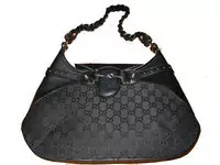 femmes gucci discount sac 2013 bon sac mm1441 noir 38cmx20cmx8cm